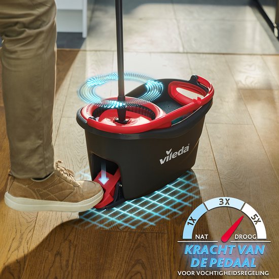 Vileda Turbo Deep Clean complete roterende mopset