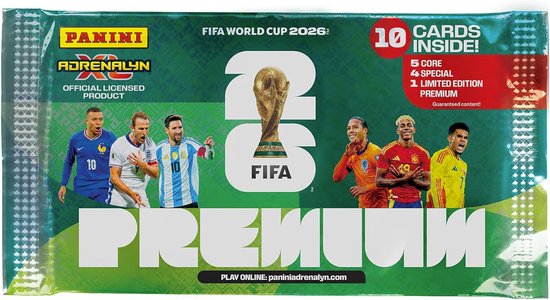 Adrenalyn XL Fifa World Cup 2026 Premium Pack