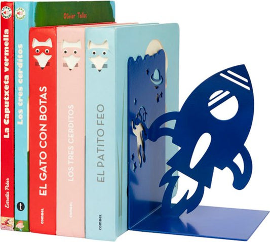Balvi Boekensteun Space Walk Blauw