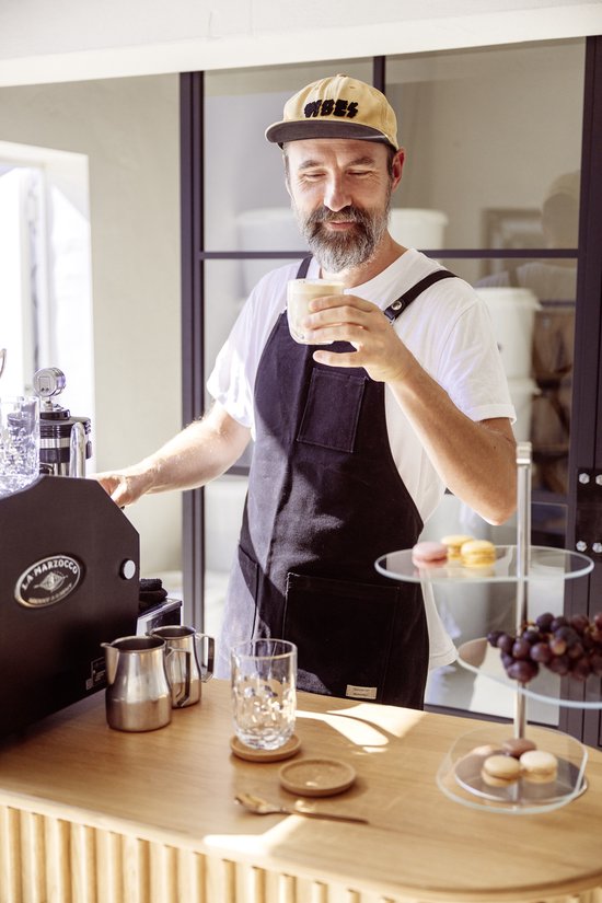 Leonardo GOCCE Koffieglas 220ml set van 3 glazen met onderzetters