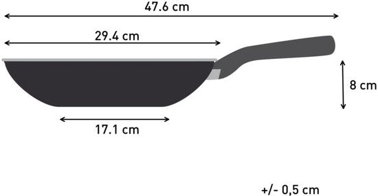 Tefal Virtuoso Wokpan Ø28 cm RVS