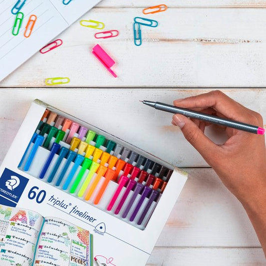 STAEDTLER triplus fineliner - PROMO etui 60 st