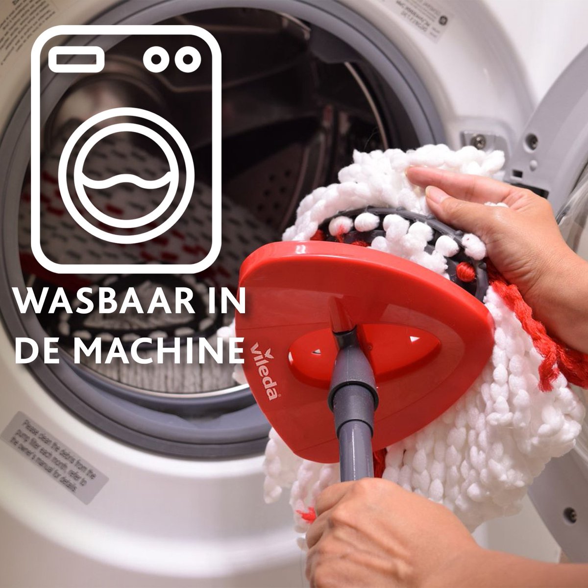 Vileda Turbo Dweilsysteem met 2 Mopkoppen
