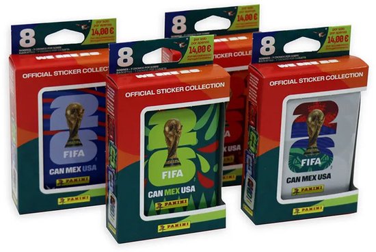 Panini FIFA World Cup 2026 Stickers Compact Tin