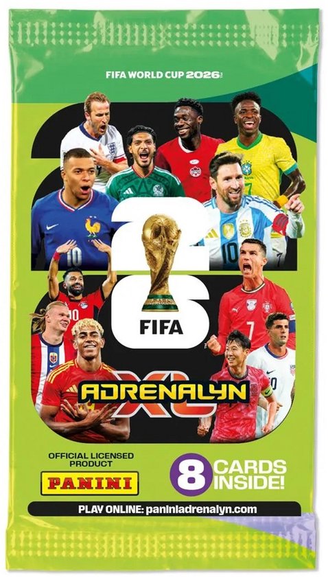 Panini FIFA World Cup 2026 Adrenalyn XL26 Verzamelkaartendoos