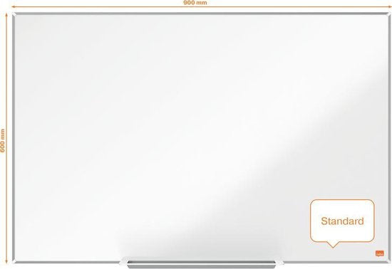 Nobo Impression Pro Magnetisch Whiteboard Emaille 900x600mm