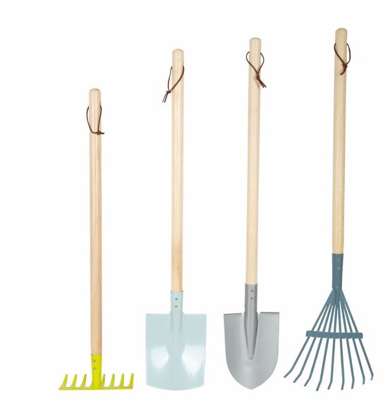 Small Foot Houten Tuingereedschap, 4dlg.