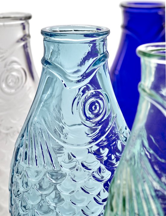 Serax Paola Navone Fish & Fish Karaf Blauw