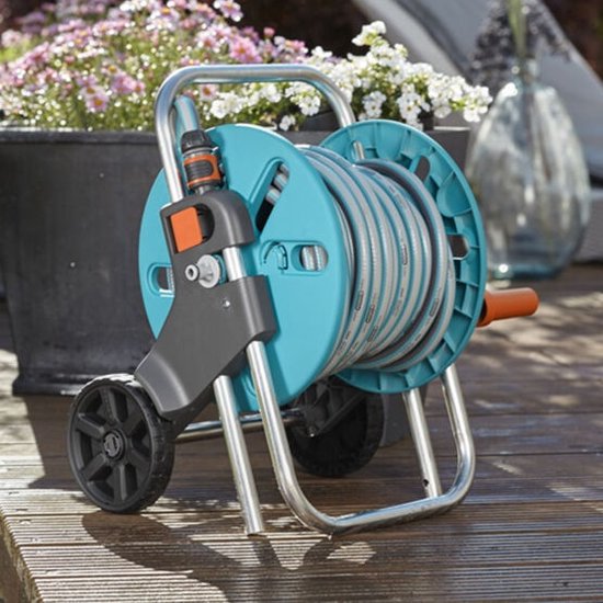 GARDENA CleverRoll S Slangenwagen - verstelbare handgreep - excl. tuinslang