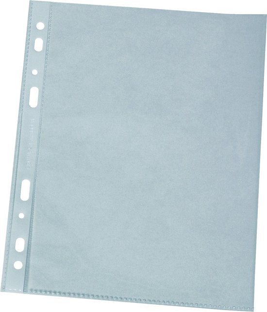 Q-CONNECT A4 Multi-Punch Pocket 100 Micron Clear 100 Units Pack
