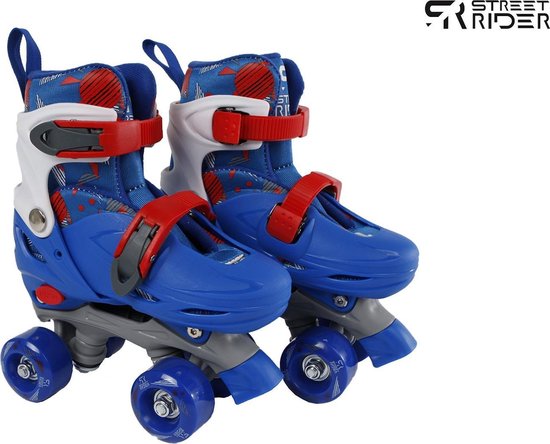 Street Rider Rolschaatsen Blauw Verstelbaar