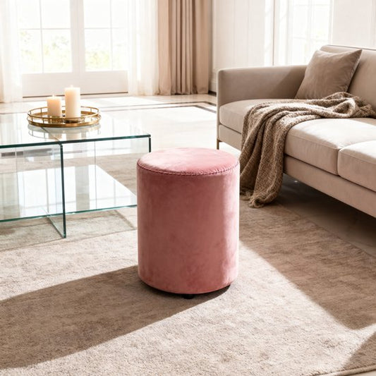 Arti Casa Poef Rond Velvet