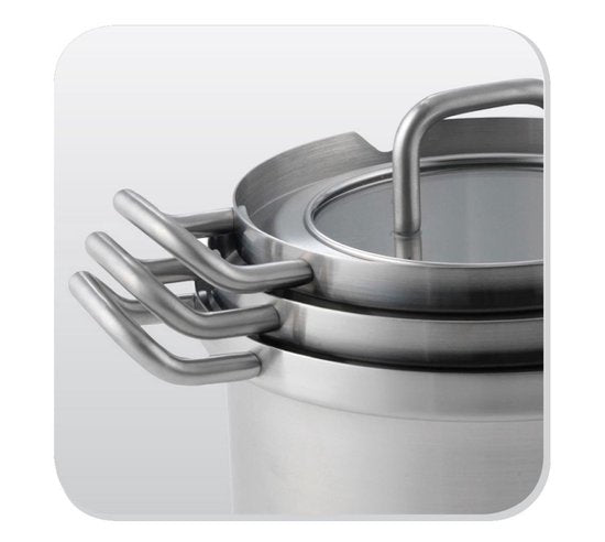 BK Q-linair Master Glas 5-delige pannenset