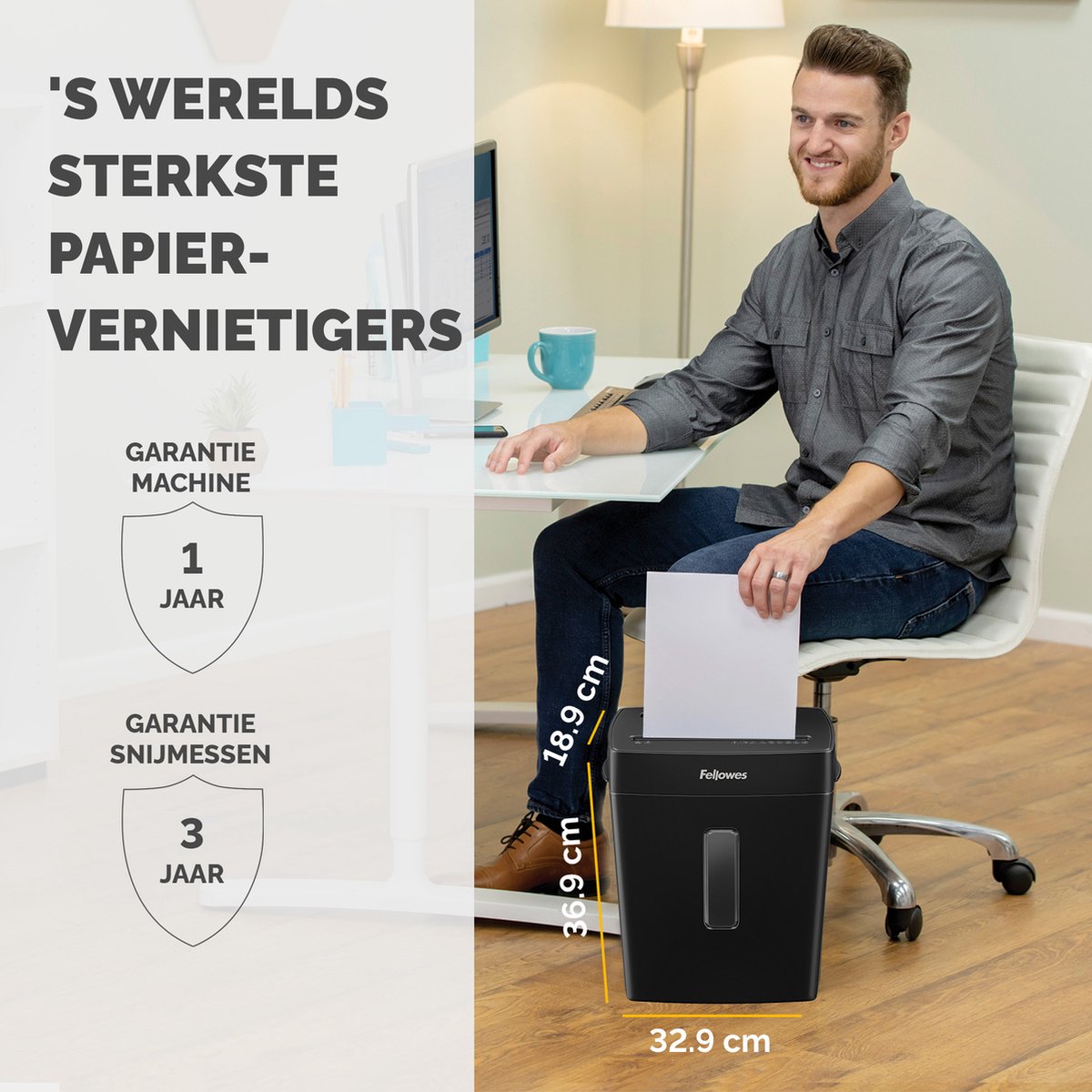 Fellowes P‑42C Papiervernietiger