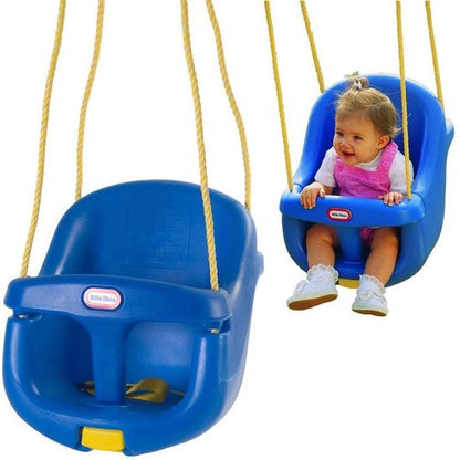 Little Tikes High Back Peuter - Schommel Blauw