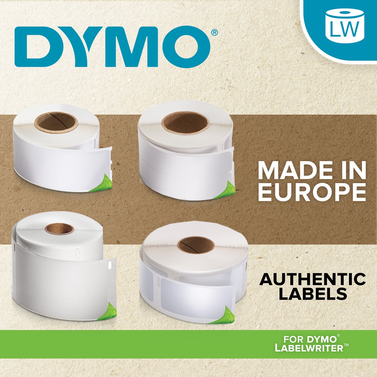 DYMO originele doorlopende Papierrollen LabelWriter