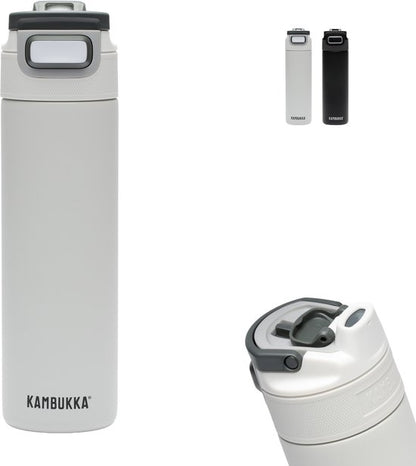 Kambukka Elton geïsoleerde waterfles 600ml Chalk White 2.0