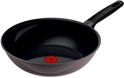 Tefal Ceramic Control Grey Wokpan 28 cm