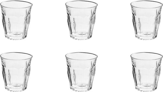 Duralex Picardie Waterglas 250ml - 6 stuks