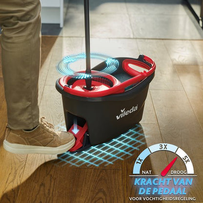 Vileda Turbo Deep Clean complete roterende mopset