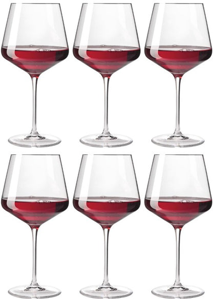 Leonardo PUCCINI Burgundy wijnglas Groot - set/6