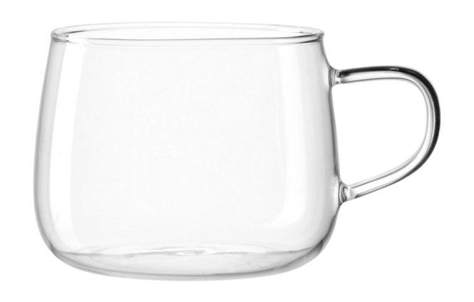 TÈ PER TE Theeglas 450ml set van 4