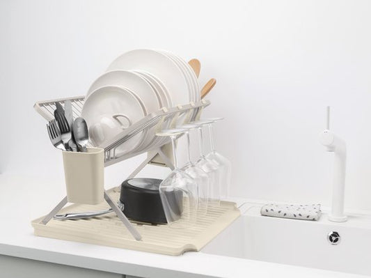 Brabantia SinkSide Afdruiprek - Inklapbaar - Soft Beige