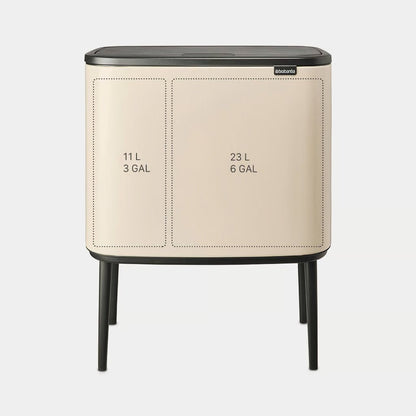 Brabantia Bo Touch Bin Prullenbak - 11 + 23 liter