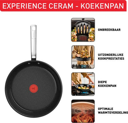 Tefal Experience Ceram Keramische Koekenpan Ø32 cm