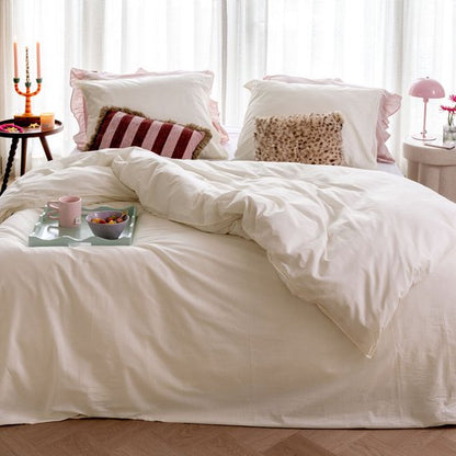 Dindi Home Dekbedovertrek Forever Colours 240x220 Off White