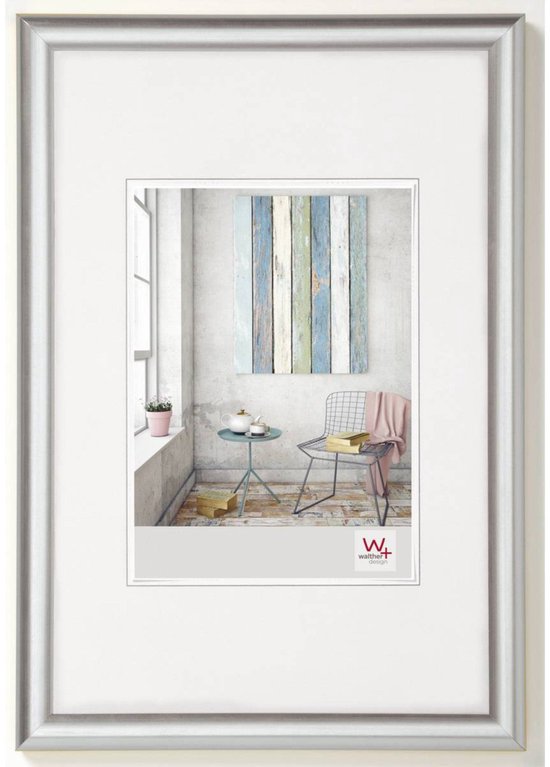Walther Trendstyle Kunststof lijst 20x30 cm Zilver
