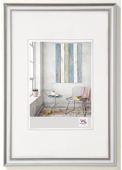 Walther Trendstyle Kunststof lijst 20x30 cm Zilver
