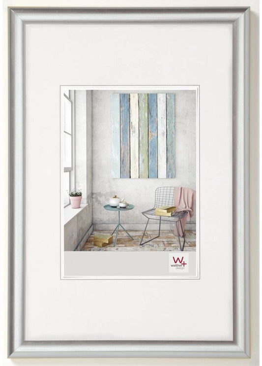 Walther Trendstyle Kunststof lijst 20x30 cm Zilver