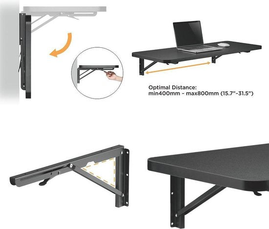 Maclean MC-876 Inklapbare Plankdrager set