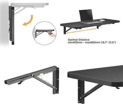Maclean MC-876 Inklapbare Plankdrager set