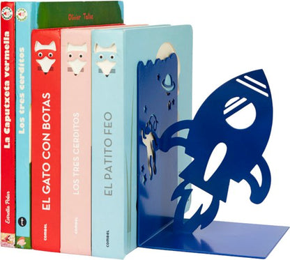 Balvi Boekensteun Space Walk Blauw