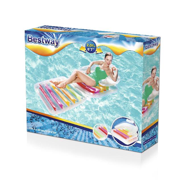 Bestway High Fashion Loungebed en Stoel
