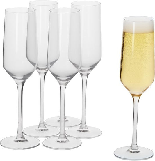 Alpina Champagne Glazen Flûte 220 Milliliter 6 Stuks