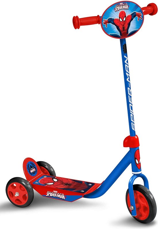 Marvel Spider-Man 3-wiels Kinderstep Rood & Blauw