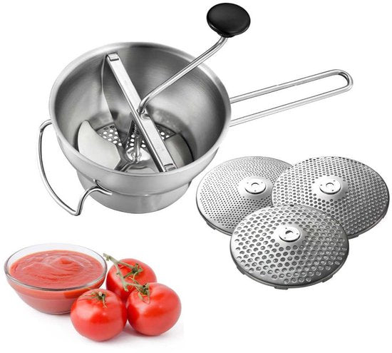 GEFU FLOTTE LOTTE Passeerzeef 2 Liter RVS