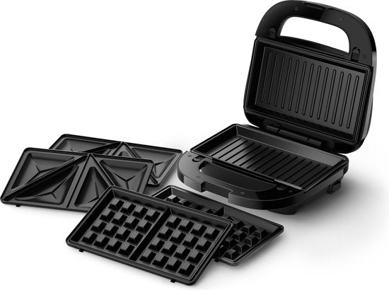 Philips 5000 Sandwichmaker Zwart
