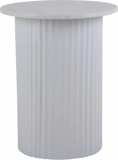 Leitmotiv Salontafel Luscious Straight Wit Ø45cm