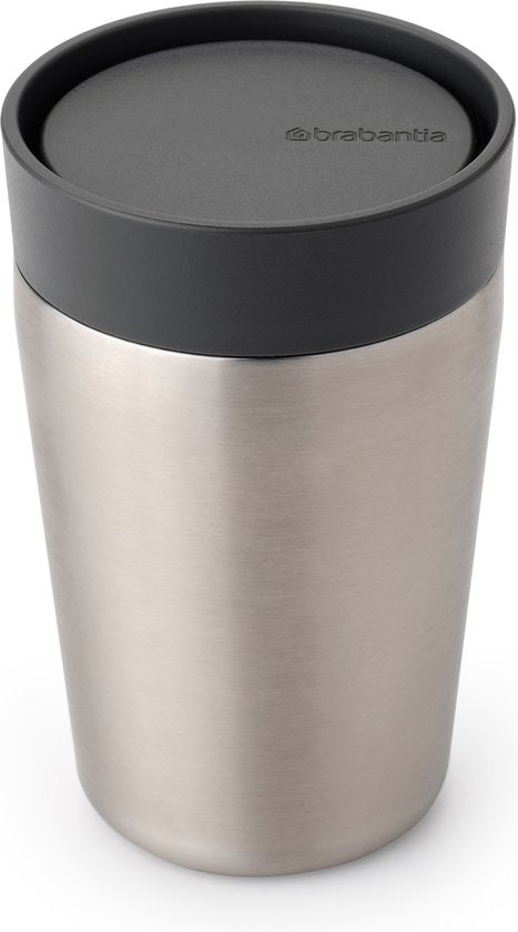 Brabantia Make & Take Thermosbeker Dark Grey