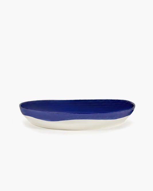 Serax Ottolenghi Feast Serveerkom M Donkerblauw/Wit 36 Ø