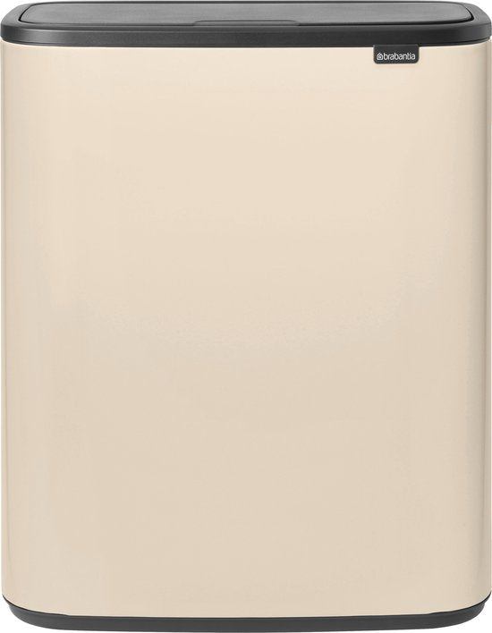 Brabantia Bo Touch Bin Prullenbak 60 liter Soft Beige