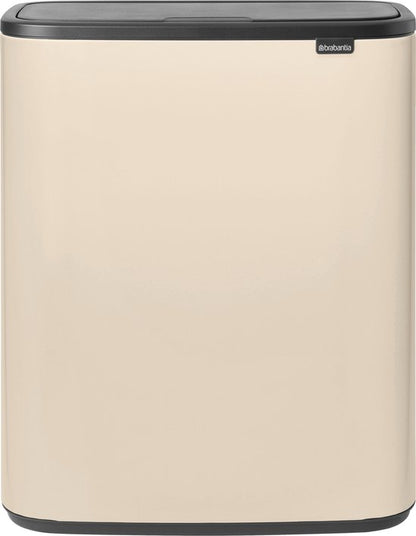 Brabantia Bo Touch Bin Prullenbak 60 liter Soft Beige