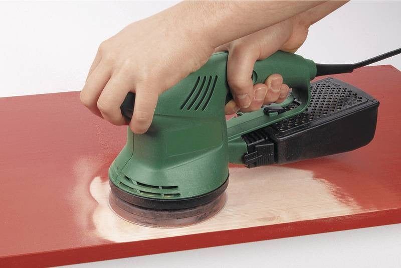 Wolfcraft 1153100 Exzenterschleifpapier met Klett 120 Ø 125 mm