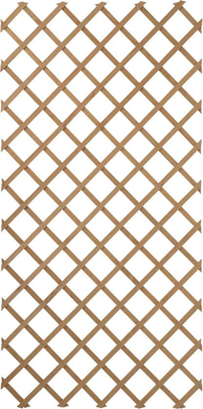 Nature Houten klimrek (bruin) 1 x 2m FSC