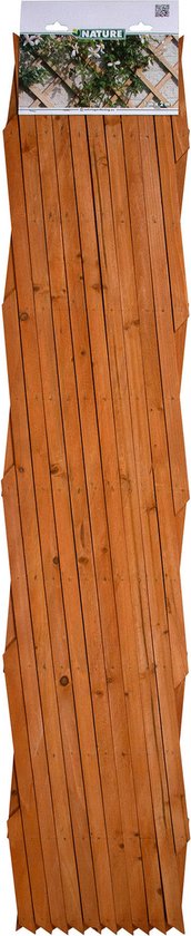 Nature Houten klimrek (bruin) 1 x 2m FSC