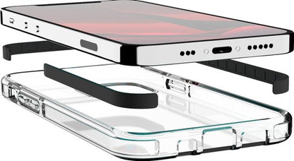 Azuri iPhone 12 Pro Max hoesje - Bumper cover - Zwart